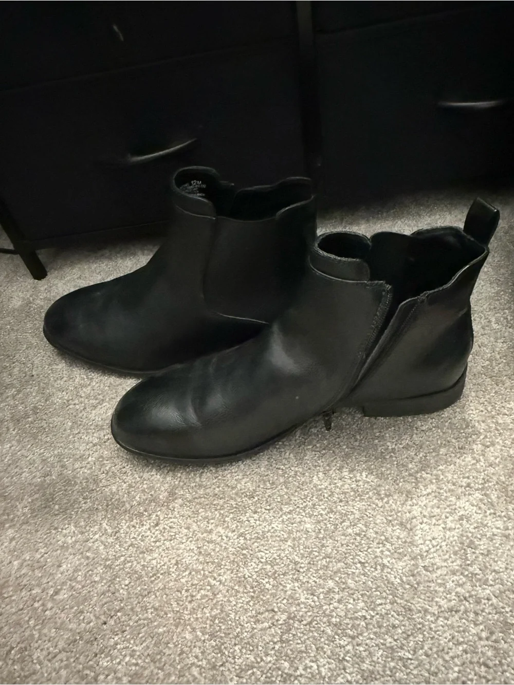 Men's Black Frye and Co Boots - Classic Slip-On Ankle Boots